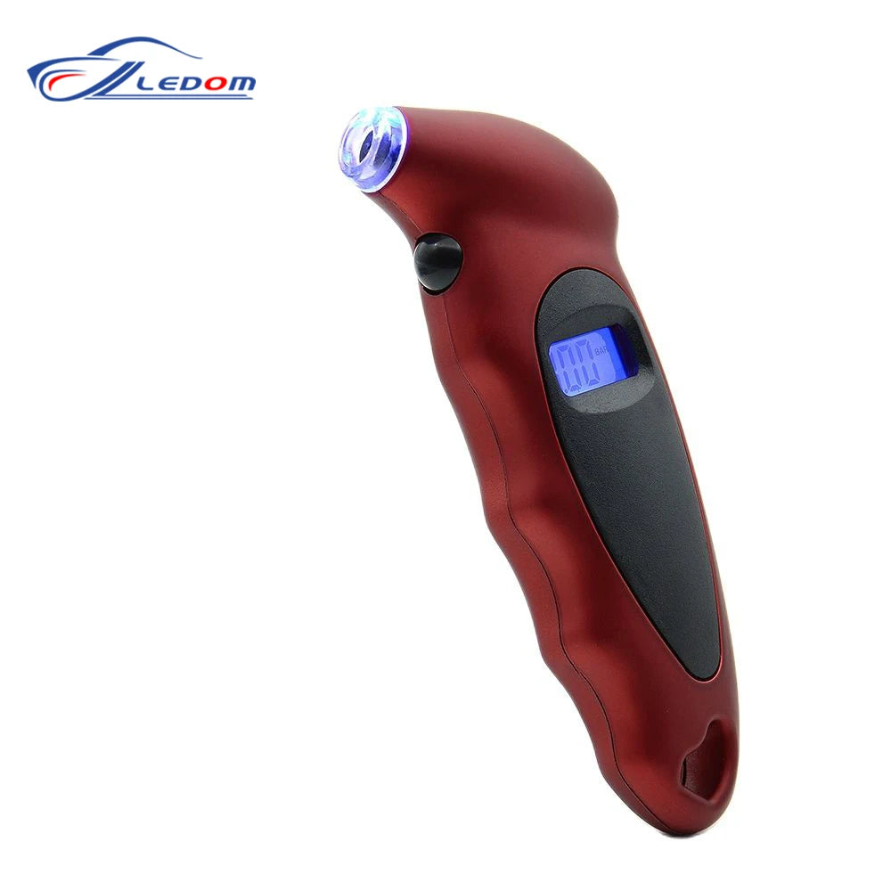 Digital Tire Pressure Gauge – High Accuracy with Backlit Display