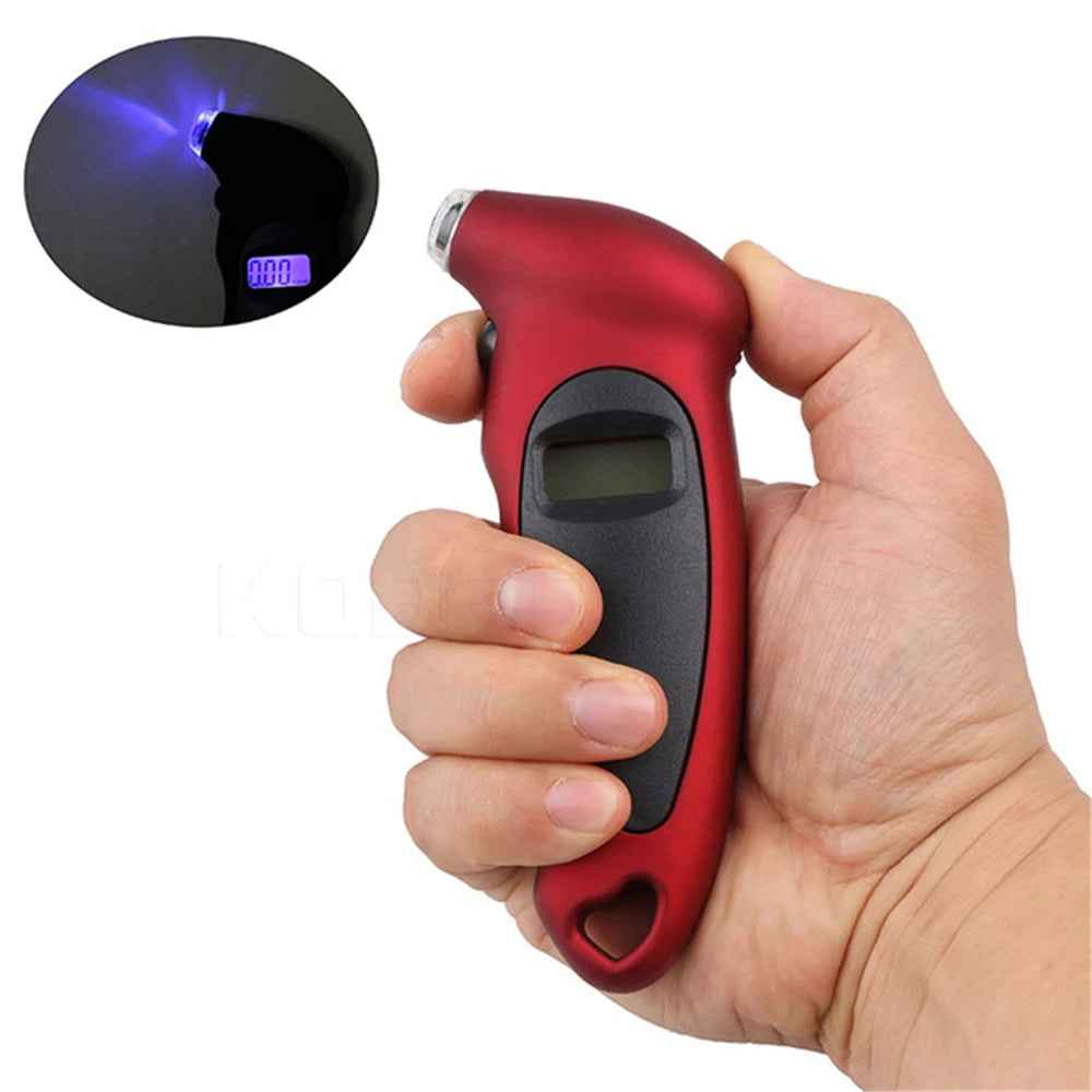 Digital Tire Pressure Gauge – High Accuracy with Backlit Display