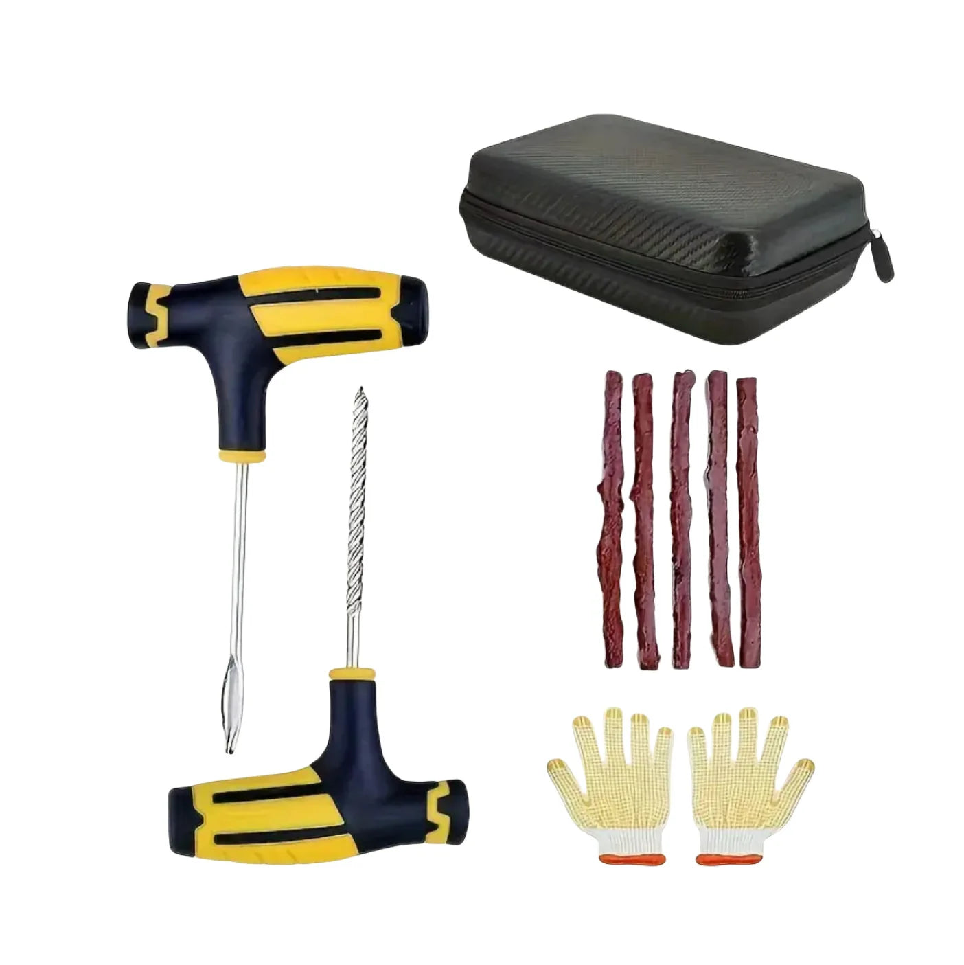 Professional Tire Repair Kit – Quick Emergency Puncture Fix Tool