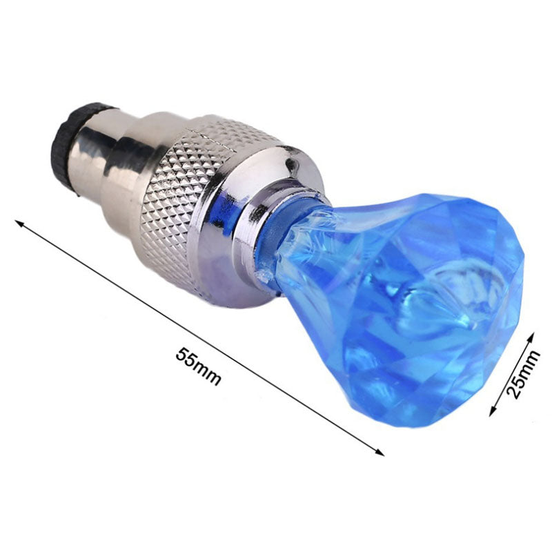 Bicycle LED Tire Valve Lights (2 PCS) – Waterproof Motion Activated Wheel Lights
