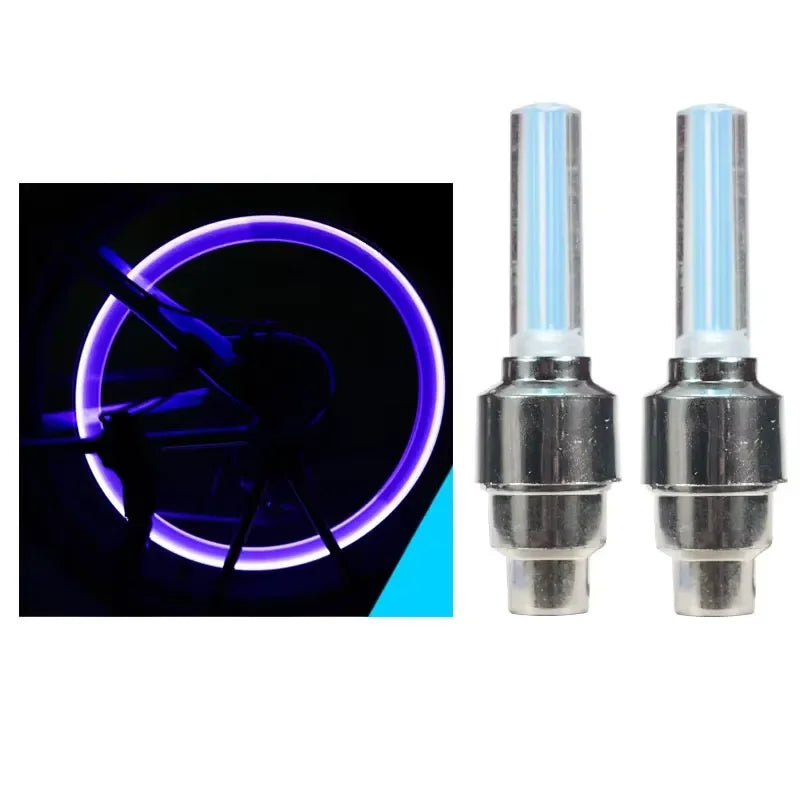 LED Tire Valve Caps – Motion Activated Wheel Lights (Set of2)