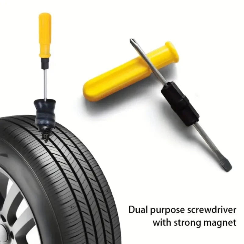 Professional Tire Repair Kit – Quick Emergency Puncture Fix Tool