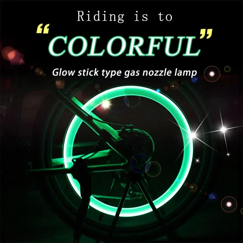 LED Tire Valve Caps – Motion Activated Wheel Lights (Set of2)