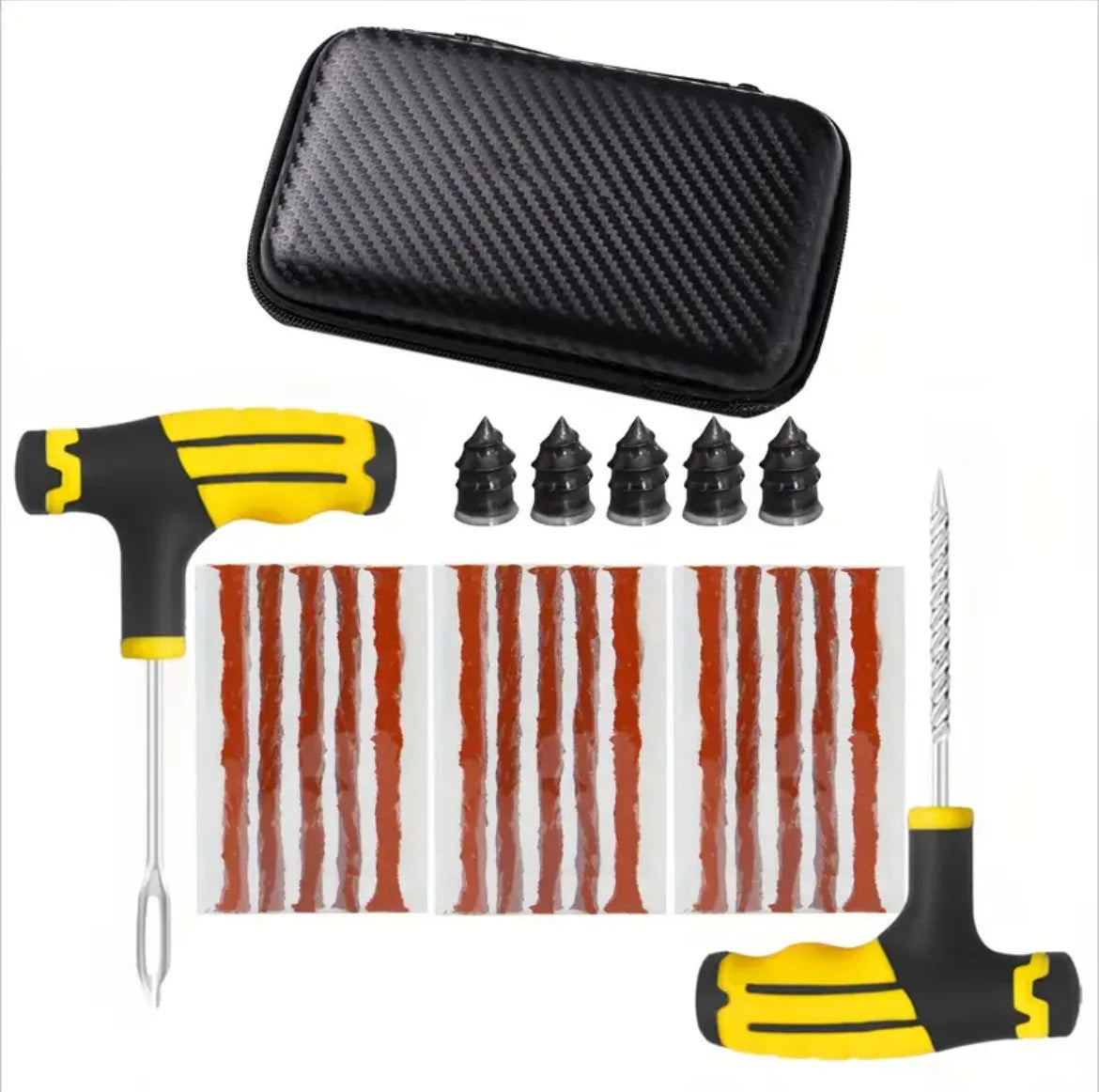 Professional Tire Repair Kit – Quick Emergency Puncture Fix Tool