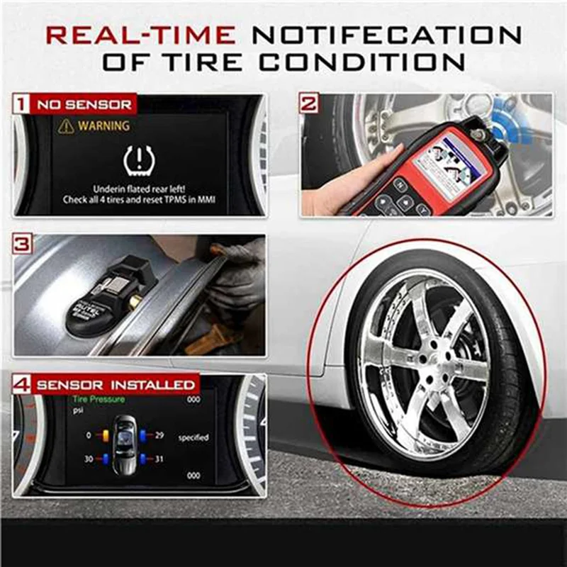 Programmable TPMS Tire Pressure Sensor