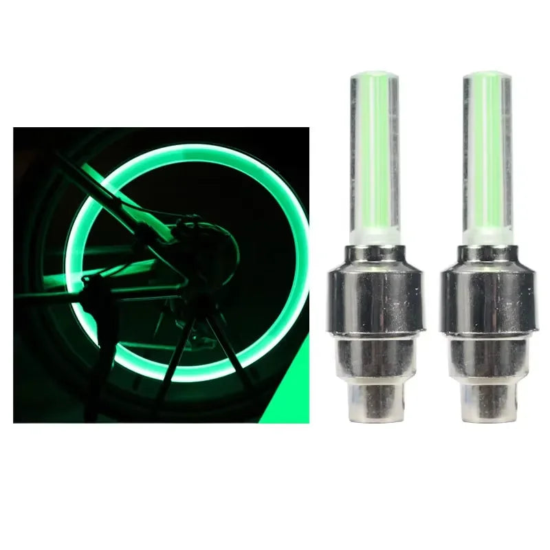 LED Tire Valve Caps – Motion Activated Wheel Lights (Set of2)