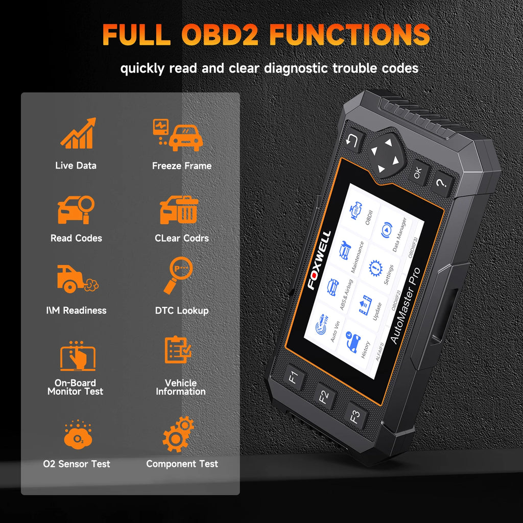 FOXWELL NT650 Pro Multi-System Diagnostic Tool.