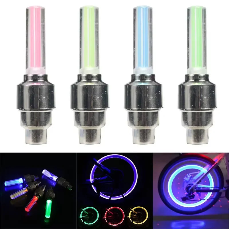 LED Tire Valve Caps – Motion Activated Wheel Lights (Set of2)