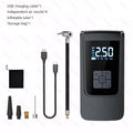 Car Portable Air Pump Electric Tire Inflator Wireless Air Compressor with LCD Digital Display for Car Bicycle Motorcycle Ball