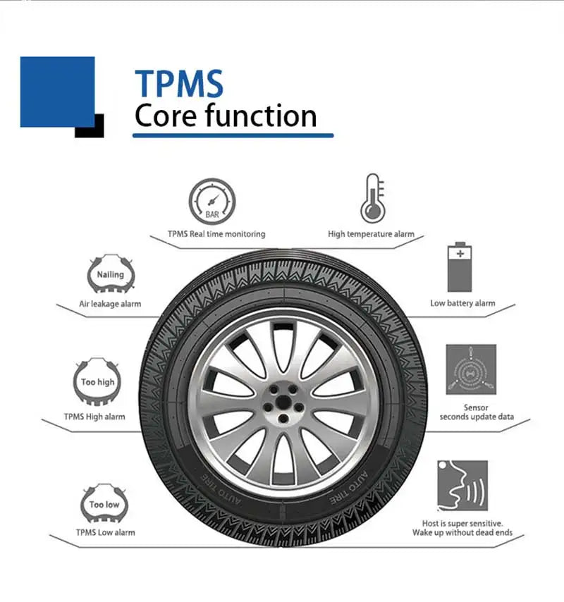 1/4PCS TPMS Tire Pressure Sensor