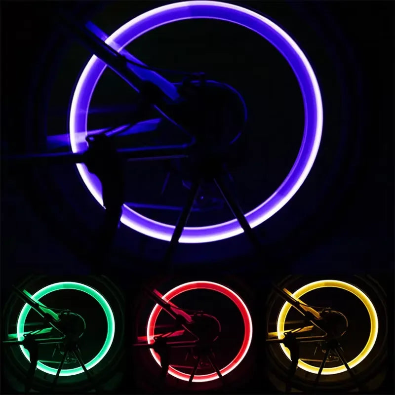 LED Tire Valve Caps – Motion Activated Wheel Lights (Set of2)