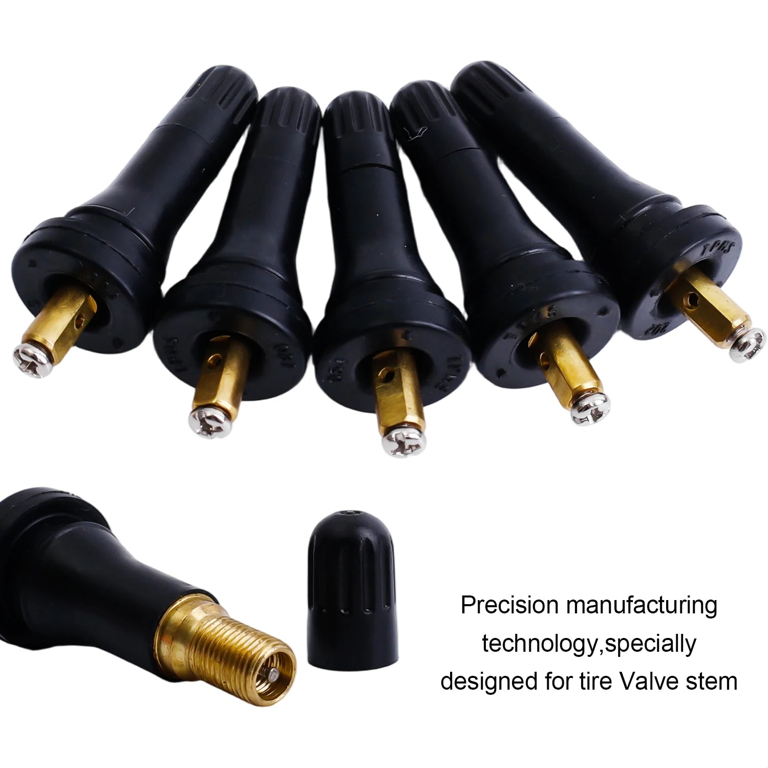 Universal Tire Pressure Monitoring Sensor TPMS Aluminum Valve Stem
