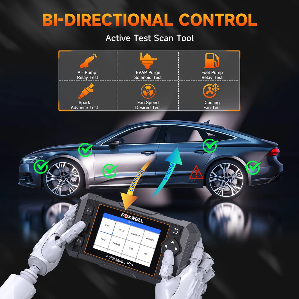 FOXWELL NT650 Pro Multi-System Diagnostic Tool.