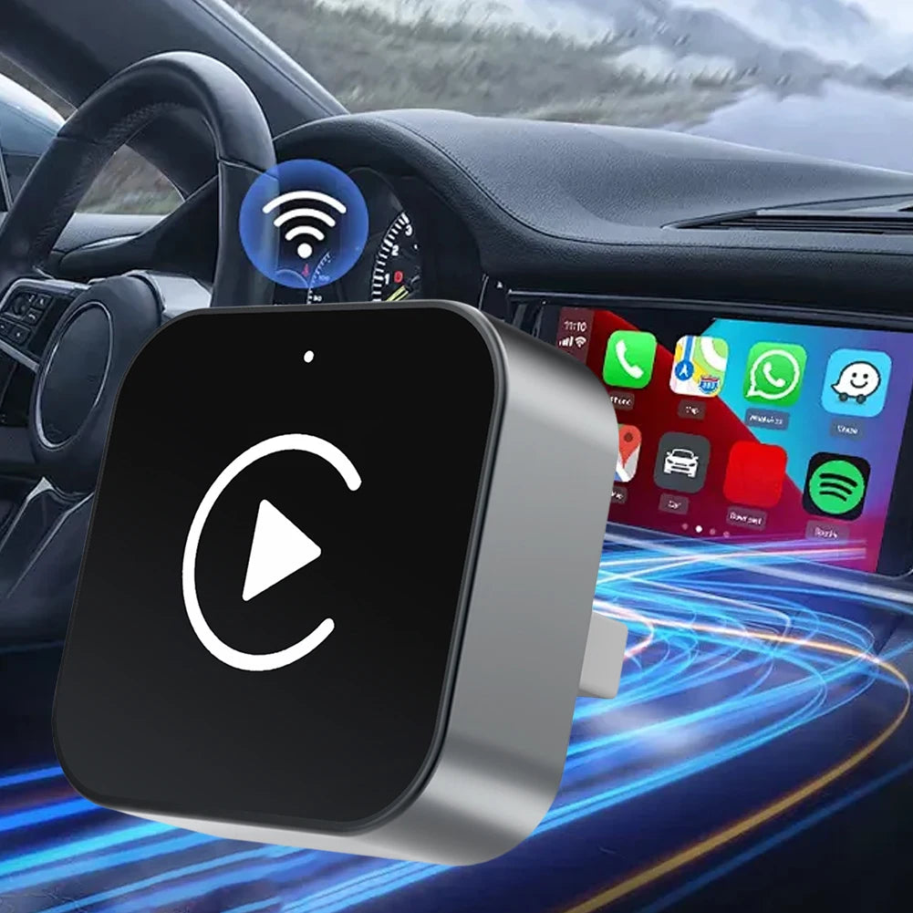 Wireless CarPlay & Android Auto Adapter – Convert Wired to Wireless Instantly
