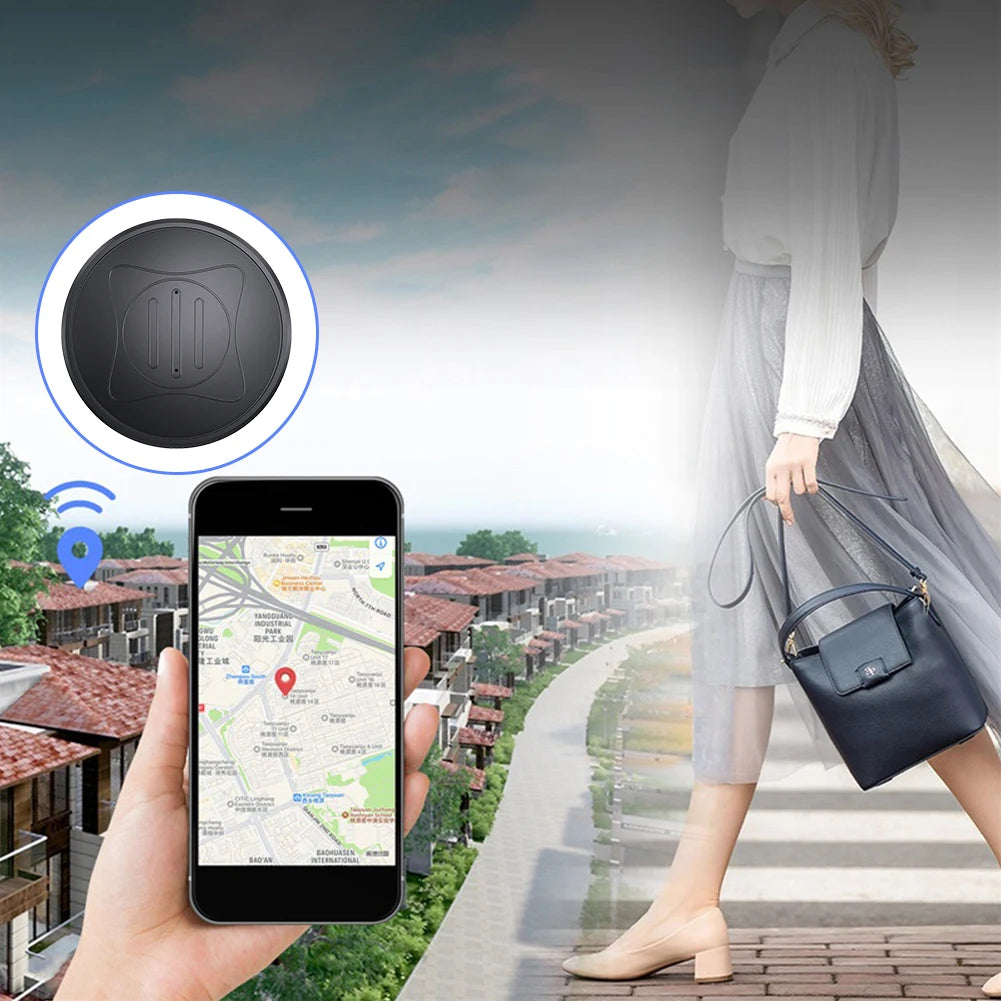 Smart Finder Locator Magnetic Mini Tracking Device GPS Tracker Strong Car Tracking Anti-Lost Smart Key Finder Locator Tracking