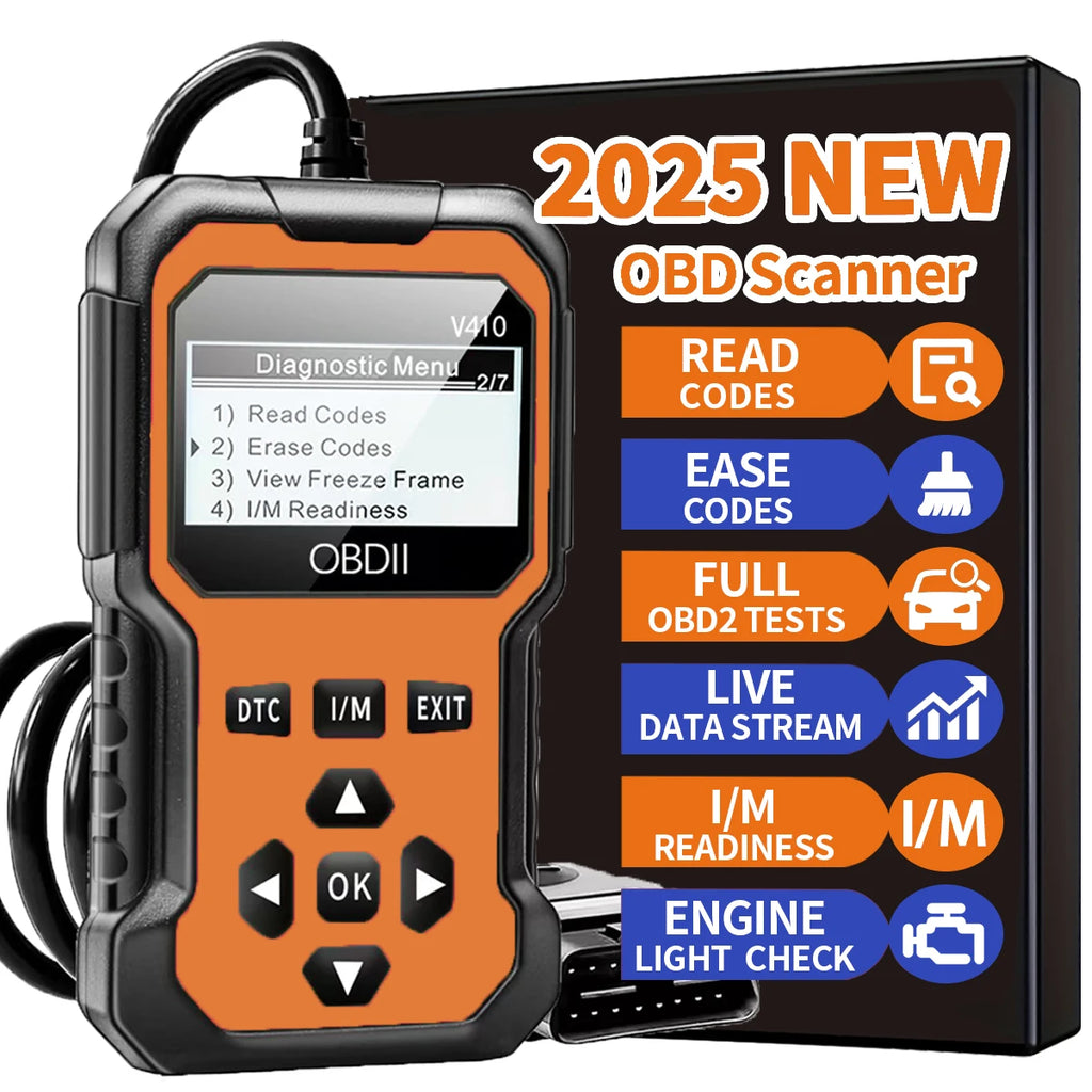 Professional OBD2 Car Diagnostic Scanner & Code Reader.