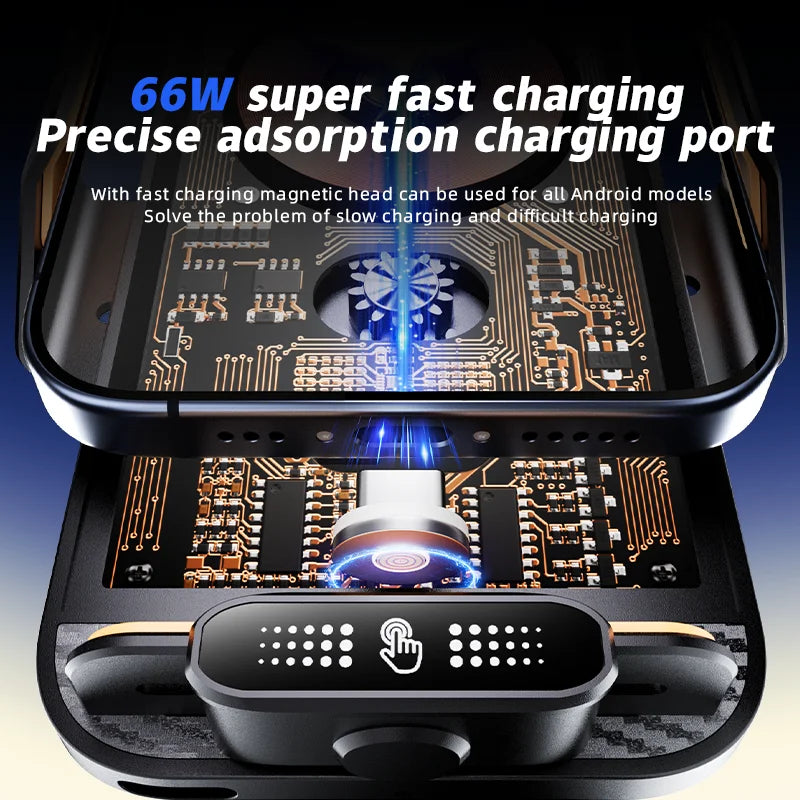 Car Phone Holder Wireless Charger Mobile Phone Holder Intelligent Infrared Air Vent Clip for iPhone Samsung Xiaomi Universal
