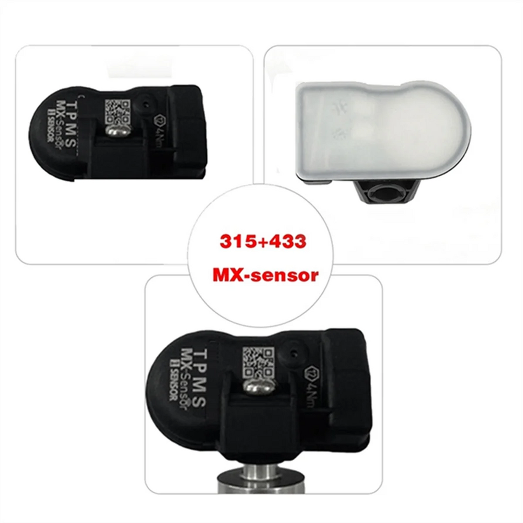 8Pcs Programmable TPMS MX Sensor 315MHZ+433MHz 2-In-1 Tire Pressure Sensor Monitor for Autel Tool TS408 TS508 ITS600 -T42C