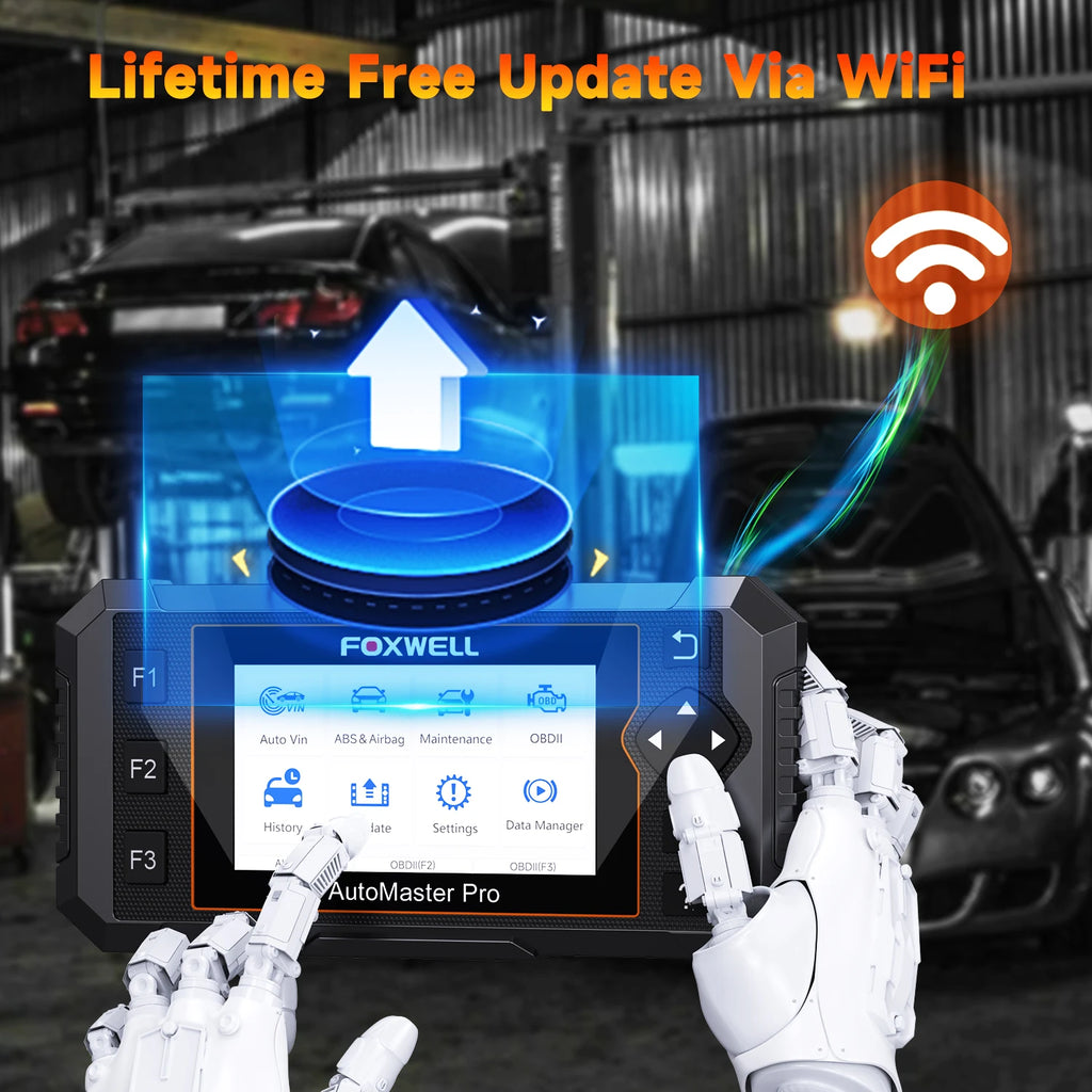 FOXWELL NT650 Pro Multi-System Diagnostic Tool.